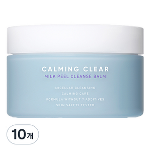 리더스 카밍 클리어 밀크 클렌즈 밤, 10개, 180ml