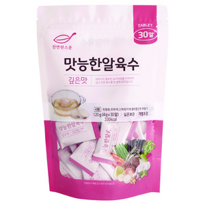 천연한스푼 맛능한알육수 깊은맛, 120g, 1개
