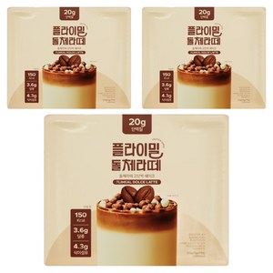 플라이밀 단백질 쉐이크 돌체라떼, 21개, 45g