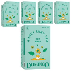 도밍고 꿀 민트차, 1.5g, 20개입, 6개