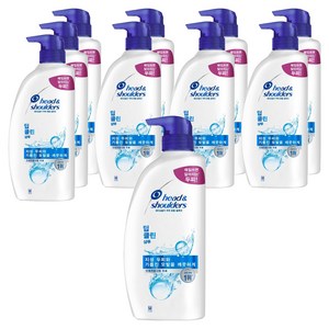 헤드앤숄더 두피 토탈 솔루션 딥클린 샴푸, 850ml, 10개