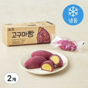 고구마빵 (냉동), 100g, 4개입, 2개