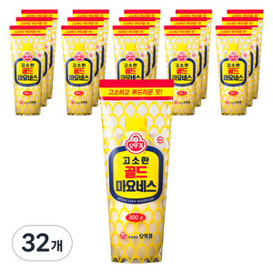 오뚜기 고소한 골드 마요네스, 300g, 32개