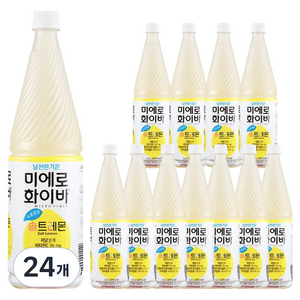 미에로화이바 솔트레몬 음료, 1.2L, 24개