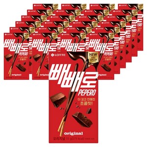 롯데웰푸드 빼빼로 초코, 54g, 25개