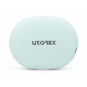 유토렉스 휴대용 칫솔살균기 에그팝, UTC-3150S, 아쿠아블루