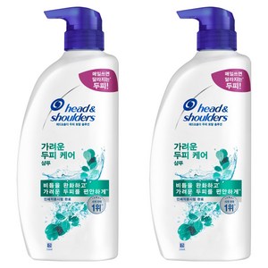 헤드앤숄더 가려운 두피 케어 샴푸, 850ml, 2개