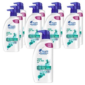 헤드앤숄더 토탈 솔루션 가려운 두피 케어 샴푸, 850ml, 10개