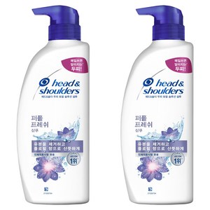 헤드앤숄더 두피 토탈 솔루션 샴푸 퍼퓸 프레쉬, 520ml, 2개
