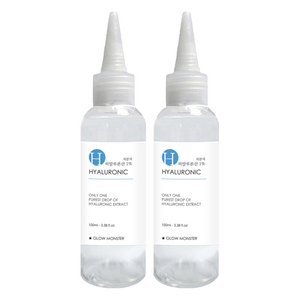 [비건뷰티] 글로우몬스터 저분자 히알루론 1퍼센트 원액, 100ml, 2개