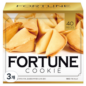 성풍양행 포츈쿠기 버터향 40p, 3개, 180g