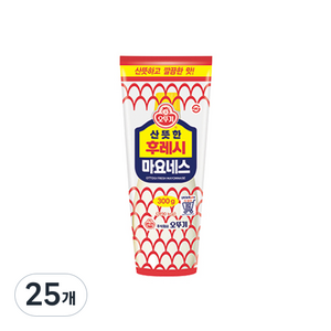 오뚜기 후레시 마요네즈, 300g, 25개