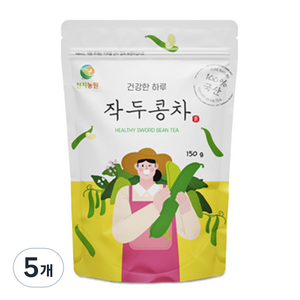 천지농원 작두콩차, 150g, 1개입, 5개