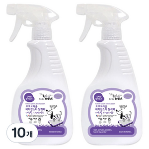 코코브라운 베이킹소다 애견탈취제 네추럴 라벤더향, 550ml, 10개