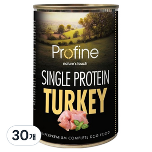 프로파인 강아지 내추럴터치 LID 습식사료 생육, 400g, 30개, 칠면조