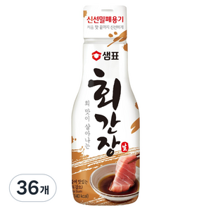샘표 회간장, 200ml, 36개