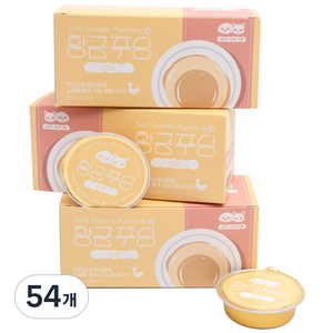 집사일기 반려동물 황금푸딩 간식 미니캔, 오리, 30g, 54개