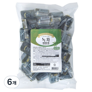 화과방 녹차 영양갱 50p, 2kg, 6개