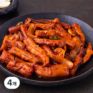 셰프초이스 오리지널 오징어볶음, 500g, 4개