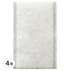 UH홈데코 차망 공티백 주머니 7 x 12 cm 100p, 화이트, 4개