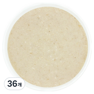 짱죽 실온 이유식 7개월부터 초기 묽은죽, 140g, 36개, 혼합맛(닭가슴살/느타리버섯)