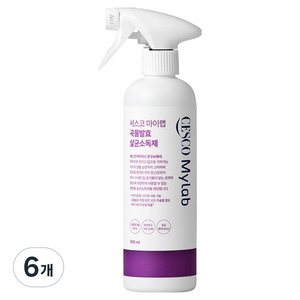 세스코마이랩 곡물발효 살균소독제, 500ml, 6개