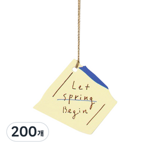 봄의시작 택, 혼합색상, 200개
