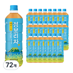 쟈뎅 제주의 봄 청보리차, 500ml, 72개