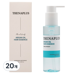더나플러스 아르간오일 헤어에센스 플로럴 우디향, 100ml, 20개