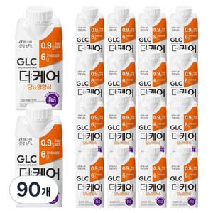 티에프티 GLC 더케어 당뇨영양식 고소한맛, 200ml, 90개