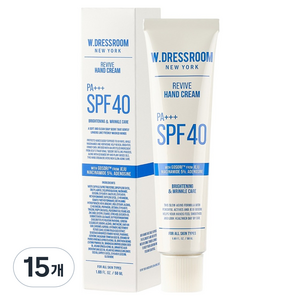더블유드레스룸 리바이브 핸드크림 SPF40 PA+++, 50ml, 15개