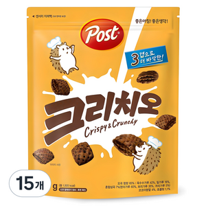 포스트 크리치오 시리얼, 500g, 15개