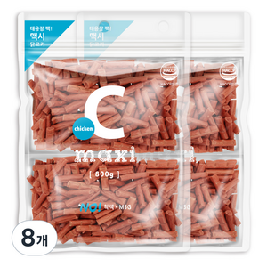 맥시 강아지 대용량 져키, 치킨, 800g, 8개