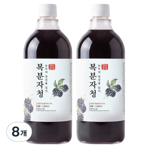 어반데이즈 복분자청, 8개, 1개입, 1L