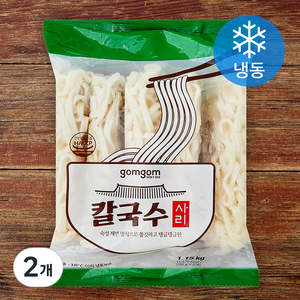 곰곰 칼국수 사리 (냉동), 1.15kg, 2개