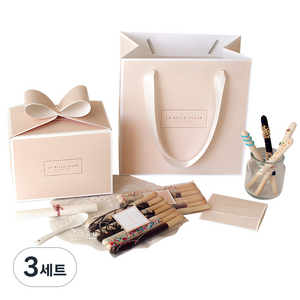 디비디디자인 리본 막대과자 초콜릿 만들기 세트, 만들기재료 13종, 3세트