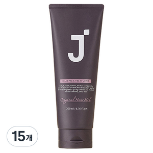 제이숲 헤어팩 트리트먼트, 200ml, 15개