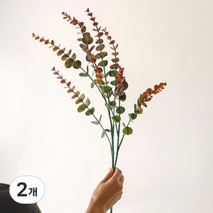 아티파티 인테리어 조화 유칼립투스 81cm, 그린, 2개