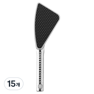 스테디얼 심플 세밀한 뒷꿈치 그라인더 각질 케어 도구 실버, 70g, 15개, 1개입