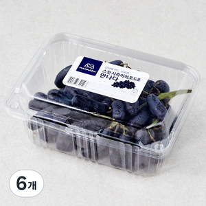 만나다 미국산 스윗 사파이어 포도, 450g, 6개
