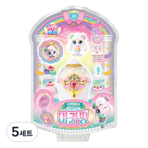 캐치티니핑 새콤달콤 마카핑 피규어 세트, 5세트