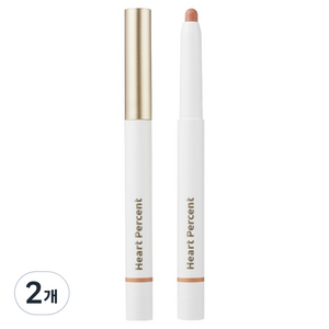 하트퍼센트 도트 온 무드 립펜슬 0.8g, 22살몬피치, 2개