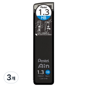 펜텔아인 펜텔 샤프심 HB C2813, 1.3mm, 30개
