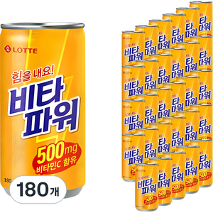 롯데칠성음료 비타 파워, 180ml, 180개