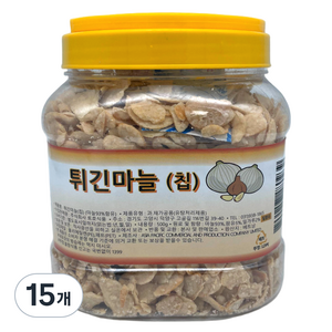 토호식품 튀긴마늘 칩, 500g, 15개