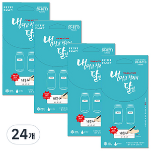 쁘띠팬시 냉장고라벨지 20-B213, 7개입, 24개