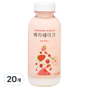 피키피커스 베리 쉐이크, 20개, 40g