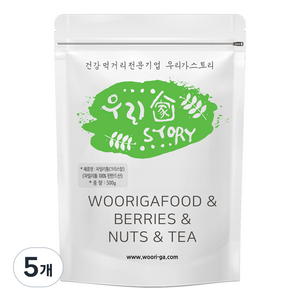 우리가스토리 자일리톨 크리스탈 분말, 5개, 500g