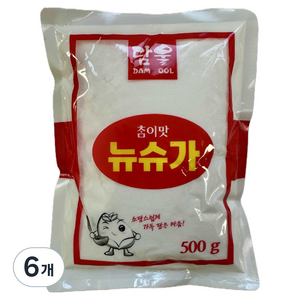 담올 초야 참이맛 뉴슈가, 500g, 6개