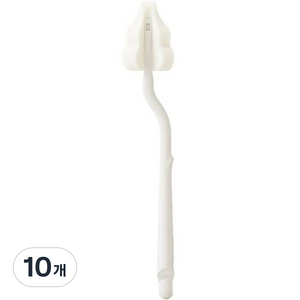 모윰 롱커브 스펀지 젖꼭지솔, 10개, 코코넛